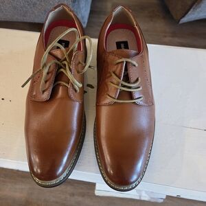 Elegant Brown Leather Oxfords